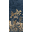 Papier peint panoramique Paradis des Tigres Nocturne Doré Isidore Leroy 150x330 cm - 3 lés - droit 06244527