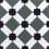 Carreau ciment Astre Carodeco Negro 7400-2-20x20