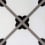 Piastrella in cemento Treillis Carodeco Nero/Bianco 7250-1-20x20