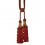 Palais Royal beaded two tassels tieback Houlès Rouge 35301-9515