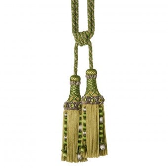 Palais Royal beaded two tassels tieback