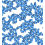 Papier peint panoramique Pacifico Bleu Isidore Leroy 300x330 cm - 6 lés - complet 06244403 et 404
