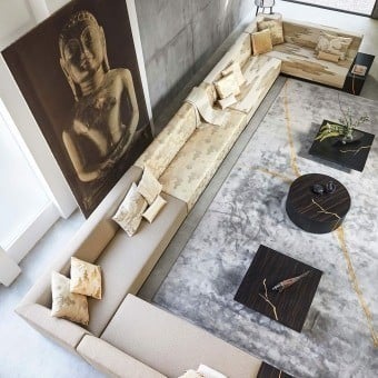 Coussin Sakura Kiku Awase