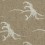 Carta da parati Kanagawa Nobilis Brun DPN50