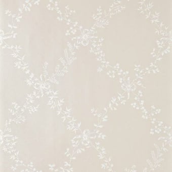 Toile Trellis Wallpaper