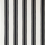 Block Print Stripe Wallpaper Farrow and Ball Off black BP/754