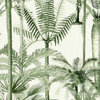 Palmera Cubana Fabric