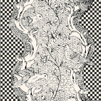 Papeles pintados panorámico Damier