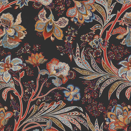 Blooming Flowers Fabric - Etro