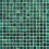 Mosaico Gold Bronze Vitrex Verde Scuro 2500019