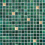 Gioielli Incastronati gold Mosaic Vitrex Malachite Mix Giallo 7500027