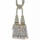 Les Marquises tassels tieback Houlès Argent 35477-9900