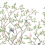 Papeles pintados panorámico linogering Garden York Wallcoverings White MU0317M