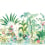 Carta da parati panoramica Tropical Panoramic York Wallcoverings White MU0254M