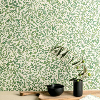 Rio Wallpaper Greenery Masureel