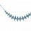 Onyx cord tieback Houlès Azur 35616-9600