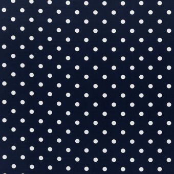 Georgette Dot Fabric Navy Ralph Lauren