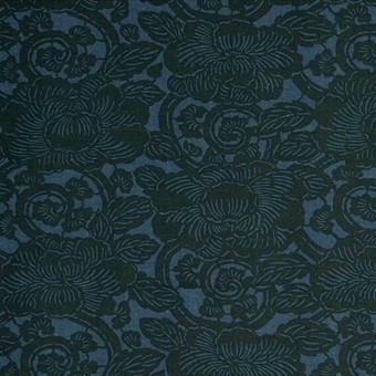 Augustine Floral Fabric Indigo Ralph Lauren