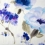 Camélia Fabric Nobilis Bleu 10366.62