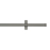 Tringle Bastide kit pose mur pour œillets Houlès Gris Fume T0928-63