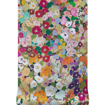 Papier Peint Hollyhocks