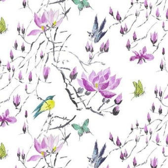 Madame Butterfly II Fabric