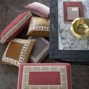 Galon brodé Delphine 55 mm