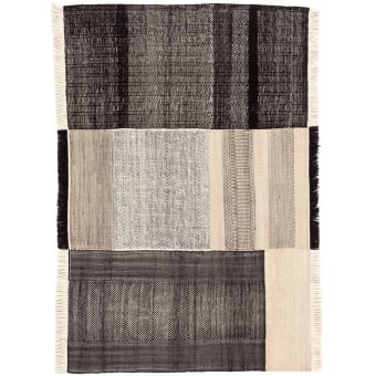 Tapis Tres Black in-outdoor