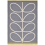 Tappeti Giant linoear Stem Slate in-outdoor Orla Kiely 140x200 cm 460605140200