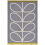 Tappeti Giant linoear Stem Slate in-outdoor Orla Kiely 140x200 cm 460605140200
