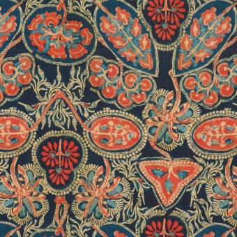 Heirloom Fabric Blue/Red Mindthegap