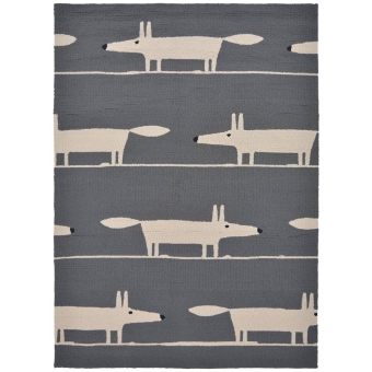 Mr. Fox Charcoal in-outdoor Rug