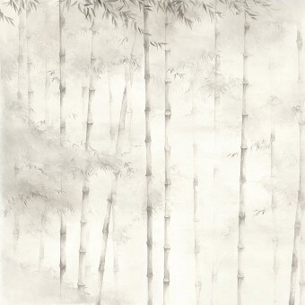 Papier peint panoramique Sagano Grey Les Dominotiers