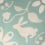 Carreau ciment Pip Rabbit Pip Studio Fresco Green PIP6687/RABBIT/2020x1.2