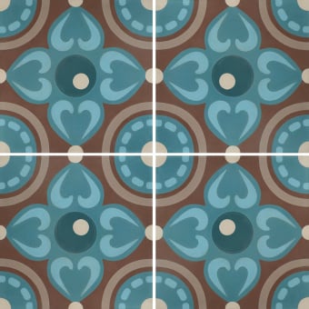 Pearl Heart cement Tile