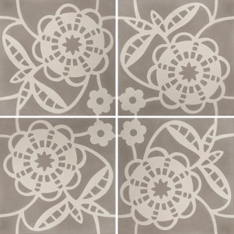 Zementfliese Daisy