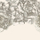 Carta da parati panoramica Anemone Scene - Museum Eijffinger Monochrome 307404