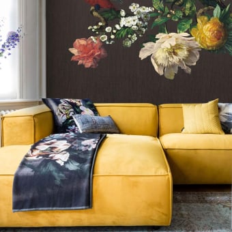 Papier peint panoramique Birds in Floral Scene - Museum