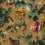 Papier peint Birds in Springtime - Museum Eijffinger Moutarde 307303