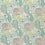 Collioure Fabric Nina Campbell Aqua/Green/Lilac NCF4290-02