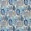 Tissu Collioure Nina Campbell Blue/Beige NCF4290-04