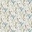 Colbert Fabric Nina Campbell Aqua/Ochre NCF4334-03