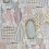Collioure Wallpaper Nina Campbell Coral/Duck Egg NCW4300-01