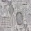 Papier peint Collioure Nina Campbell Grey/Taupe NCW4300-05