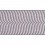 Gallone jacquard Calliope 98 mm Houlès Gris 32186-9600