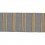 Ribetes brodé Delos 80 mm Houlès Gris/Brun 32194-9920