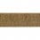 Gallone raffia Leandro 60 mm Houlès Brun 32204-9100