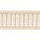 Galon jacquard Helios 77 mm Houlès Beige 32201-9100