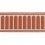 Helios 77 mm jacquard Braid Houlès Rouge 32201-9300
