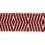 Galon jacquard Themis 76 mm Houlès Espelette 32178-9500